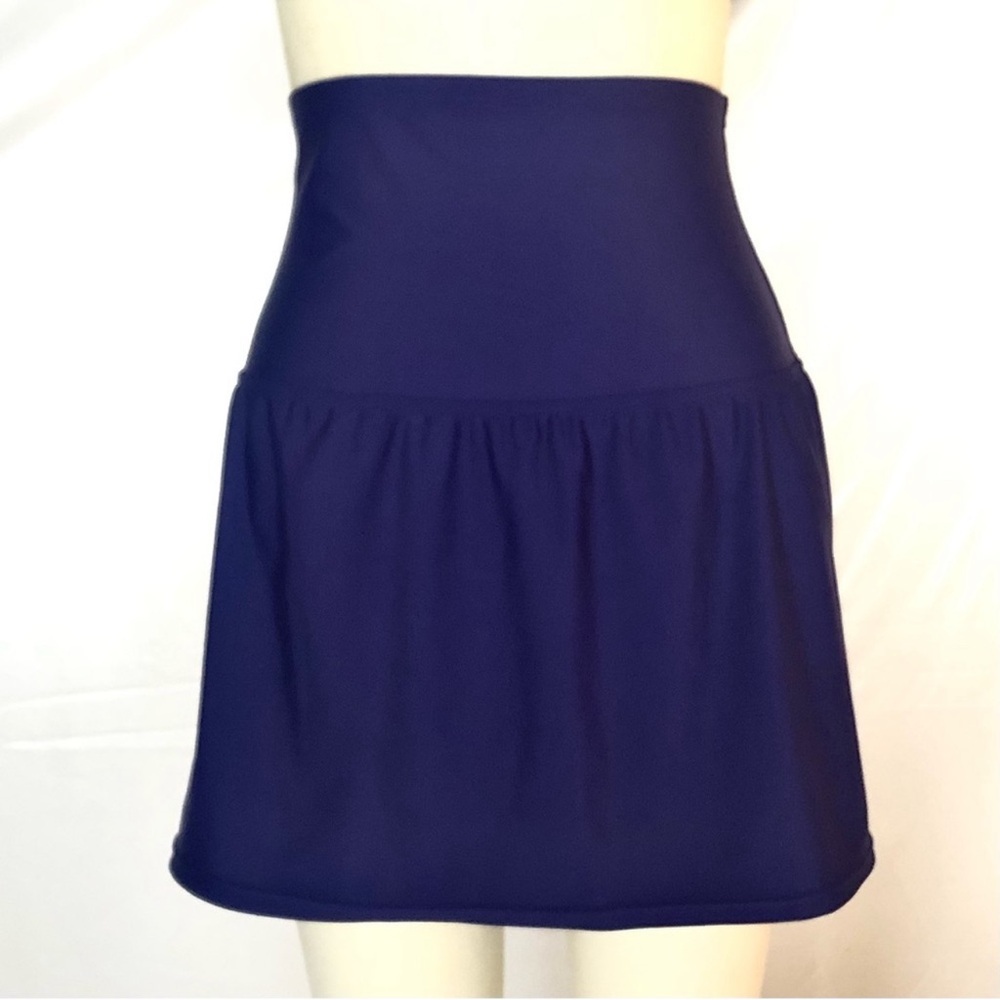 NEW Raisins Swim Bravo High Waist Curve Skirt Blue NWT 54.00 Plus Size